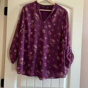 Papermoon floral top from Stitch Fix